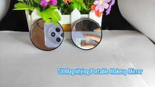 5X Magnifying Portable Makeup Mirror