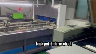 back paint mirror sheet