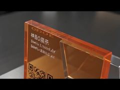 Colorful Acrylic QR Code Sign