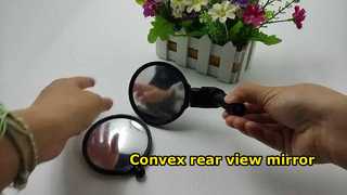 Convex rear view mirror