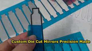 Die cut PET PC mirror