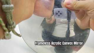 Frameless Acrylic Convex Mirror