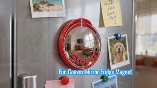 Fun Convex Mirror Fridge Magnet
