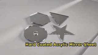 Hard Coated Acrylic Mirror Sheet