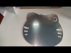 Hollow Cat Head Acrylic Shatterproof Wall Mirror