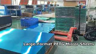 Large-Format PETG Mirror Sheets