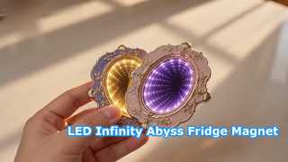 LED Infinity Abyss Fridge Magnet 