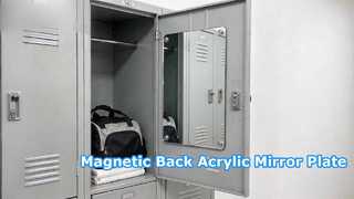Magnetic Back Acrylic Mirror Plate