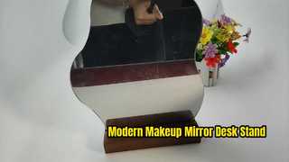 Modern Makeup Mirror Desk Stand