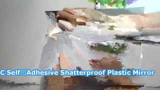 PC Self‑Adhesive Shatterproof Plastic Mirror 