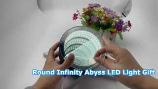 Round Infinity Abyss LED Light Gift Box