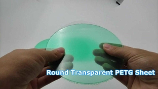 Round Transparent PETG Sheet