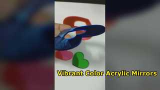 color acrylic mirror 